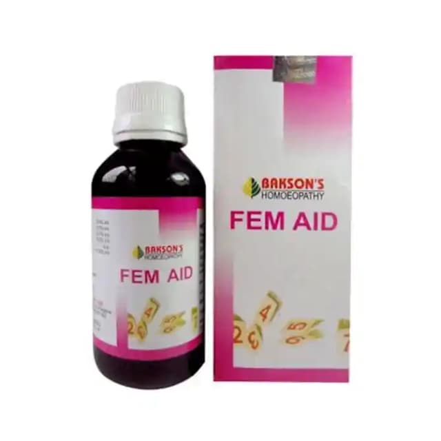 Baksons Fem Aid Syrup (1 Bottle of 450 ml Syrup)