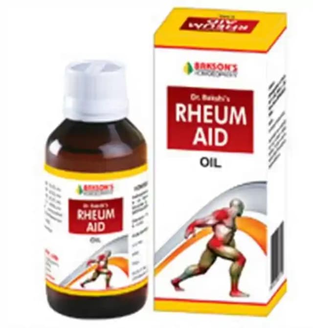 Baksons Rheum Aid Oil (1 Bottle of 115 ml Oil)