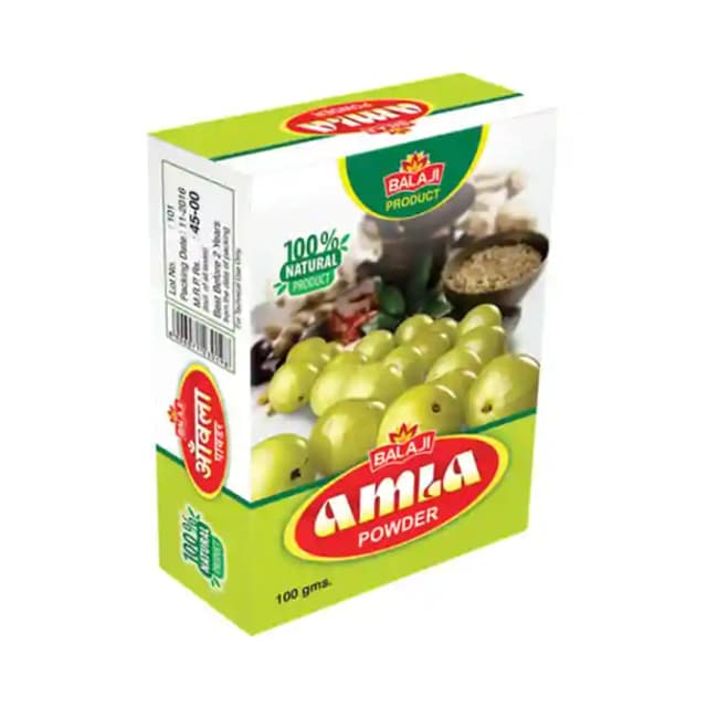 Balaji Amla Powder (1 Packet Of 100 gm Powder)
