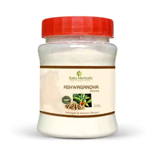 Balu Herbals Ashwagandha Powder (1 Bottle of 250 gm Powder)