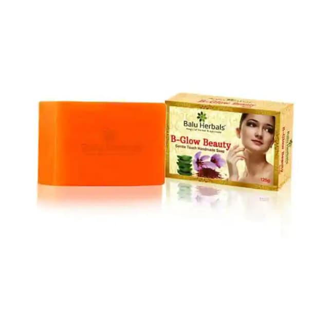 Balu Herbals B Glow Beauty Soap (1 Box Of 125 gm Soap)
