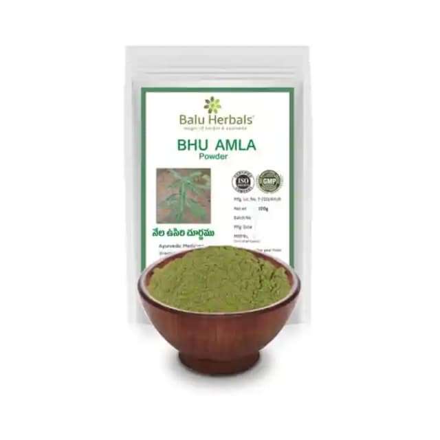 Balu Herbals BHU Amla Powder (1 Packet Of 100 gm Powder)