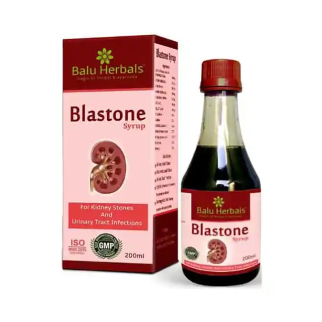 Balu Herbals Blastone Syrup (1 Bottle of 200 ml Syrup)