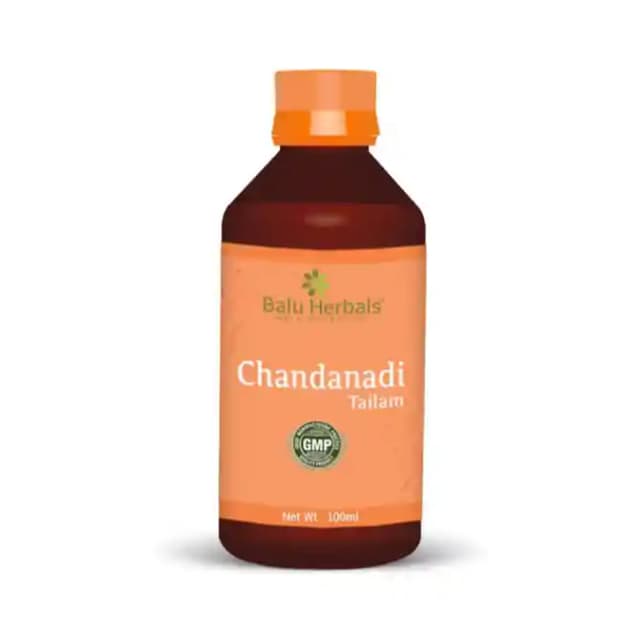Balu Herbals Chandanadi Thailam (1 Bottle of 100 ml Oil)