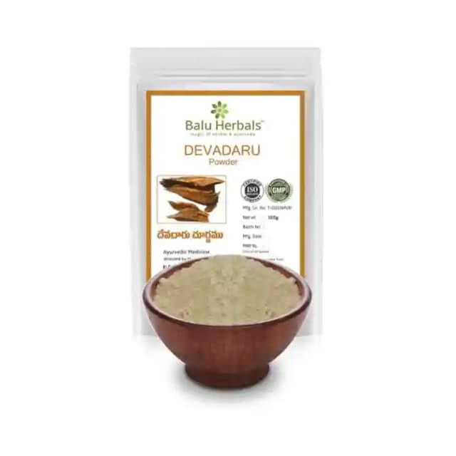 Balu Herbals Devadaru Powder (1 Packet Of 100 gm Powder)