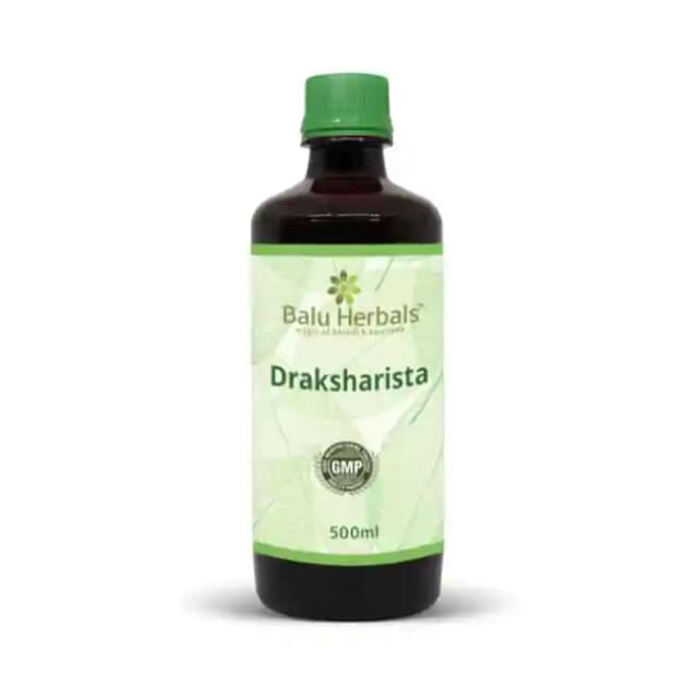 Balu Herbals Draksharista (1 Bottle of 500 ml Liquid)