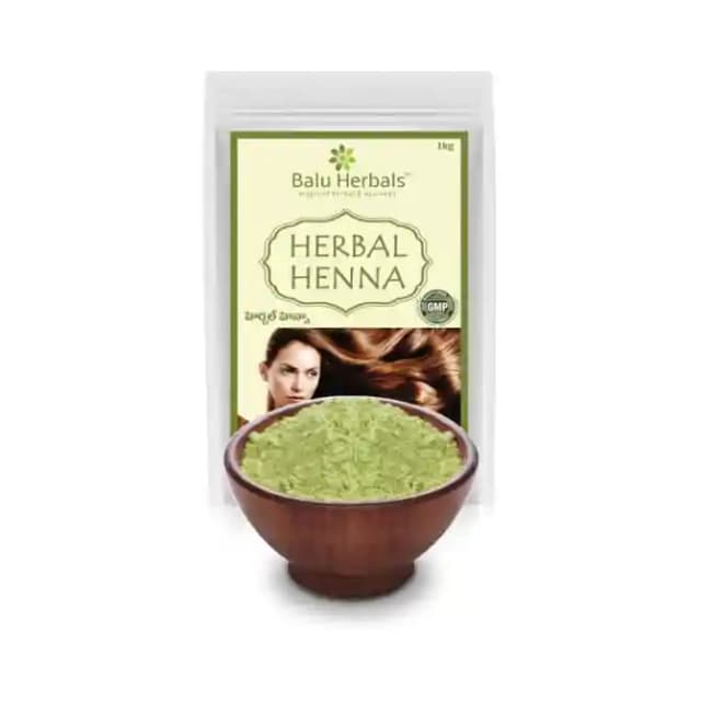 Balu Herbals Herbal Henna (1 Packet Of 1 kg Powder)