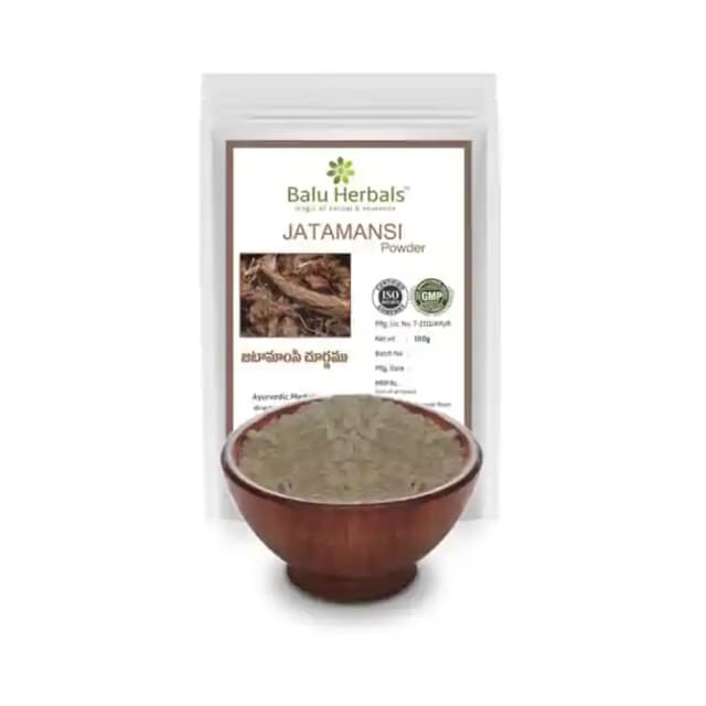 Balu Herbals Jatamansi Powder (1 Packet Of 100 gm Powder)