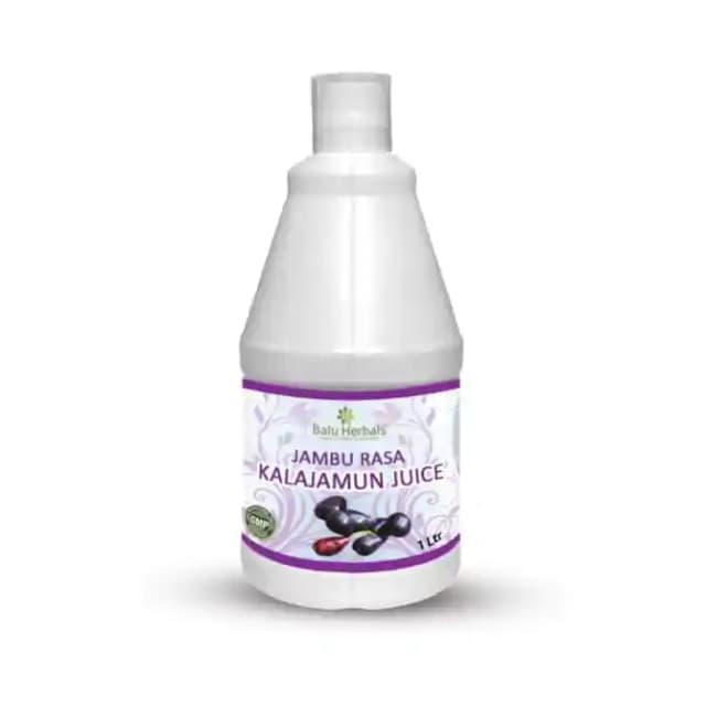Balu Herbals Kalajamun Juice (1 Bottle of 1 Ltr Juice)