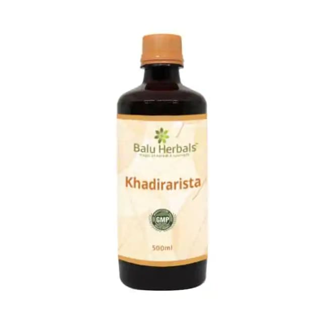 Balu Herbals Khadirarista (1 Bottle of 500 ml Liquid)