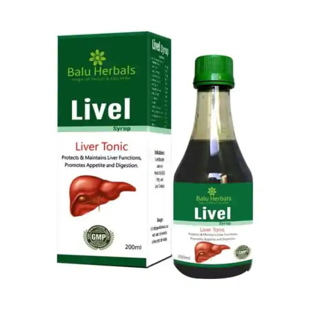 Balu Herbals Livel Syrup (1 Bottle of 200 ml Syrup)