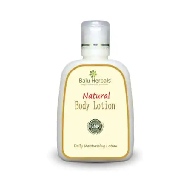 Balu Herbals Natural Body Lotion (1 Bottle of 120 ml Lotion)