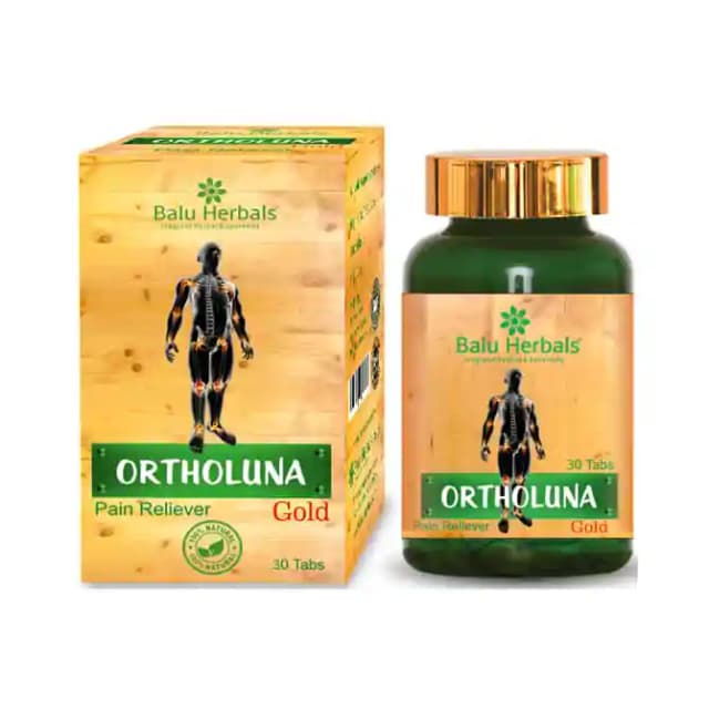 Balu Herbals Ortholuna Gold (1 Bottle of 30 tablets)