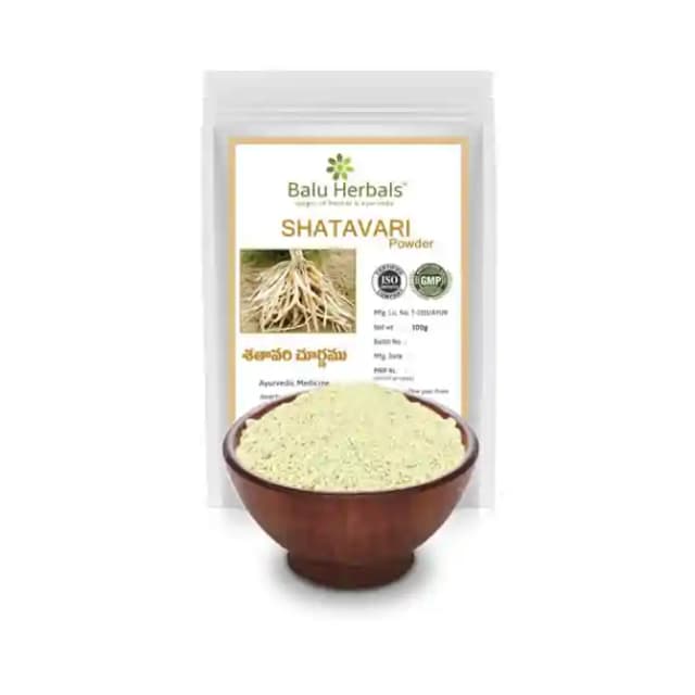 Balu Herbals Shatavari Powder (1 Packet Of 100 gm Powder)