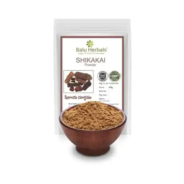 Balu Herbals Shikakai Powder (1 Packet Of 250 gm Powder)
