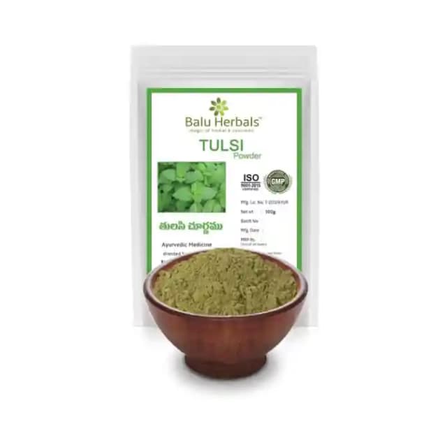 Balu Herbals Tulsi Powder (1 Packet Of 100 gm Powder)