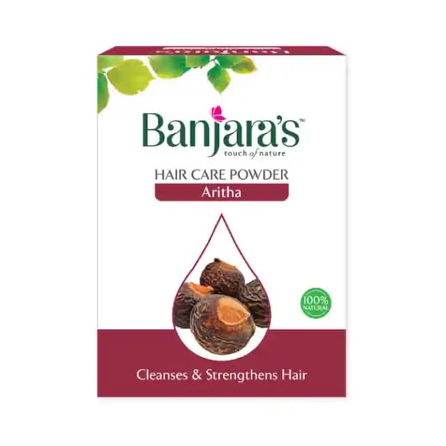 Banjaras Hair Care Powder Aritha (1 Box Of 100 gm Powder)