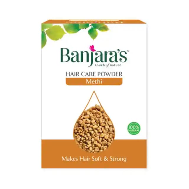 Banjaras Hair Care Powder Methi (1 Box Of 100 gm Powder)