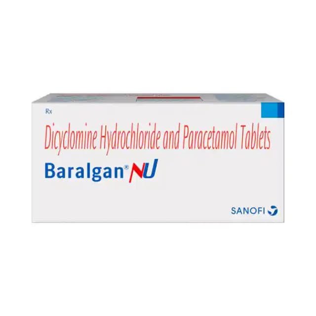 Baralgan NU (10 tablets in 1 strip)