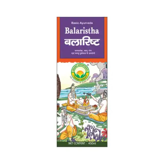 Basic Ayurveda Balaristha (1 Bottle of 450 ml Liquid)