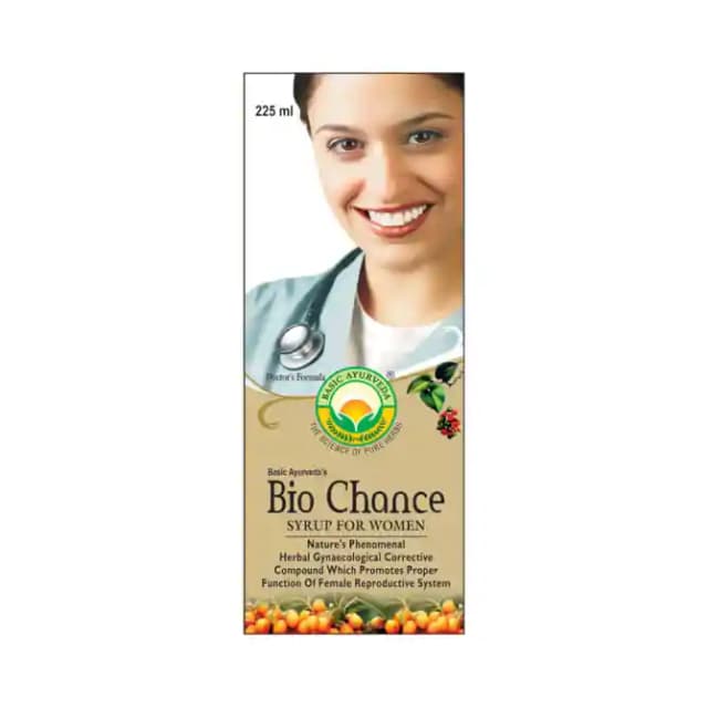 Basic Ayurveda Bio Chance Syrup (1 Bottle of 225 ml Syrup)