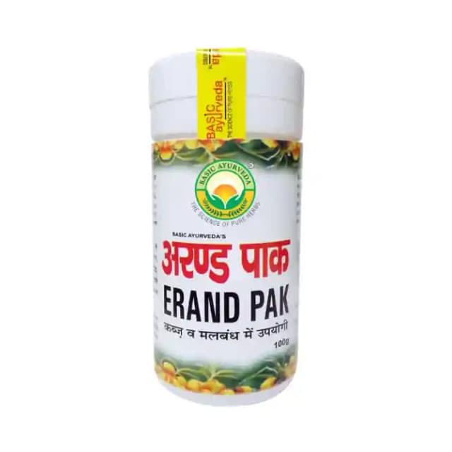 Basic Ayurveda Erand Pak (1 Jar Of 100 gm Powder)