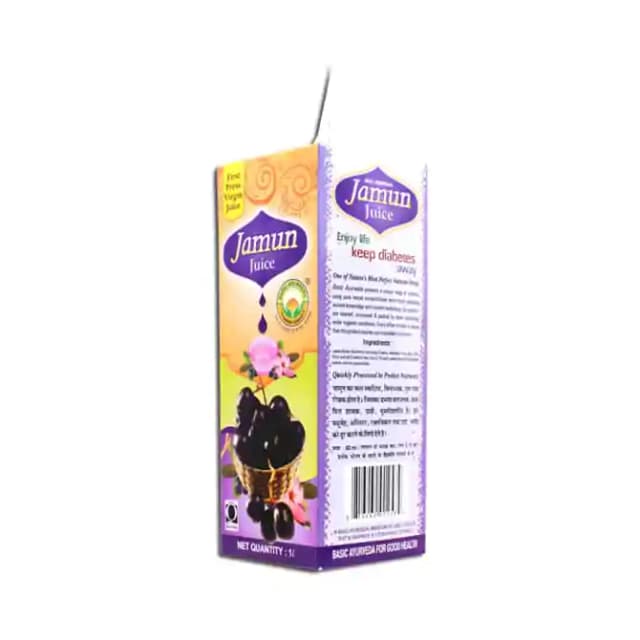 Basic Ayurveda Jamun Juice (1 Bottle of 1000 ml Juice)