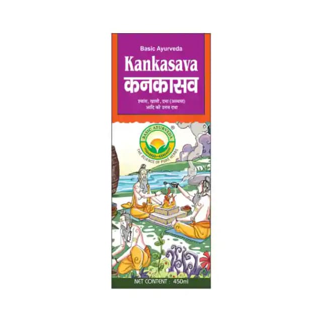 Basic Ayurveda Kankasava (1 Bottle of 450 ml Liquid)
