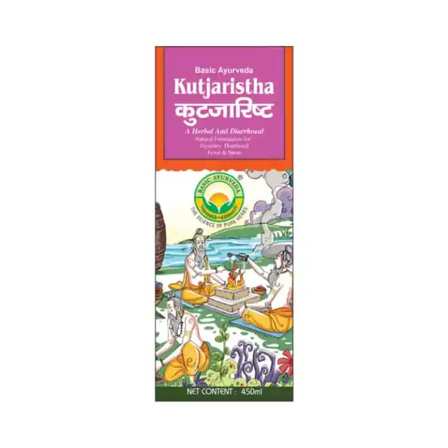 Basic Ayurveda Kutjaristha (1 Bottle of 450 ml Liquid)