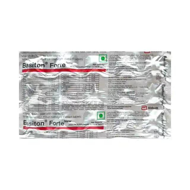 Basiton Forte New (1 Strip Of 15 tablets)