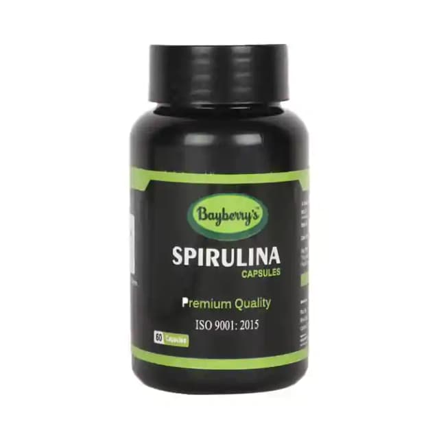 Bayberrys Spirulina (1 Bottle of 60 capsules)