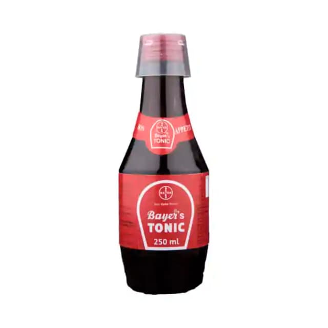 Bayer Tonic Syrup (1 Bottle of 250 ml Syrup)