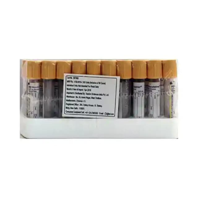BD 367956 Vacutainer SST II Gel Tube (1 Box Of 100 Tubes)