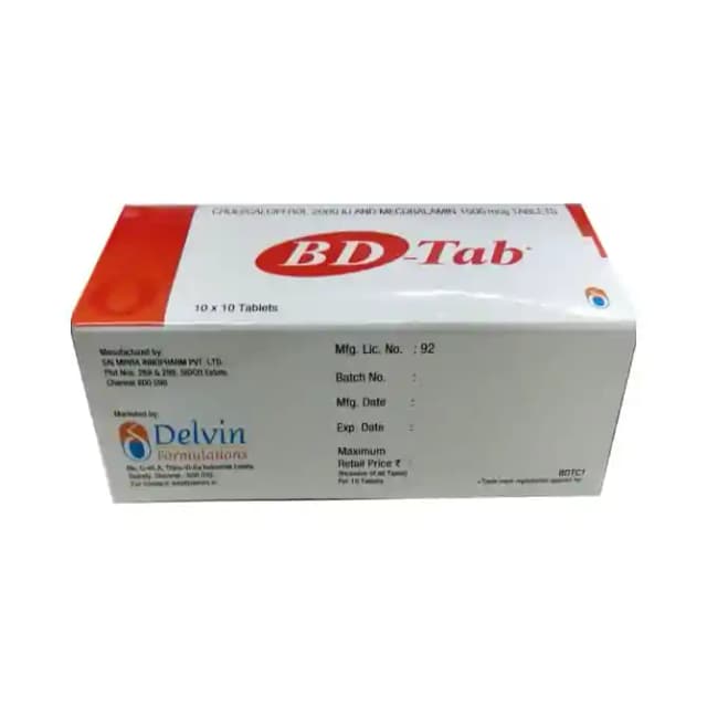 BD Tab (1 Strip Of 10 tablets)