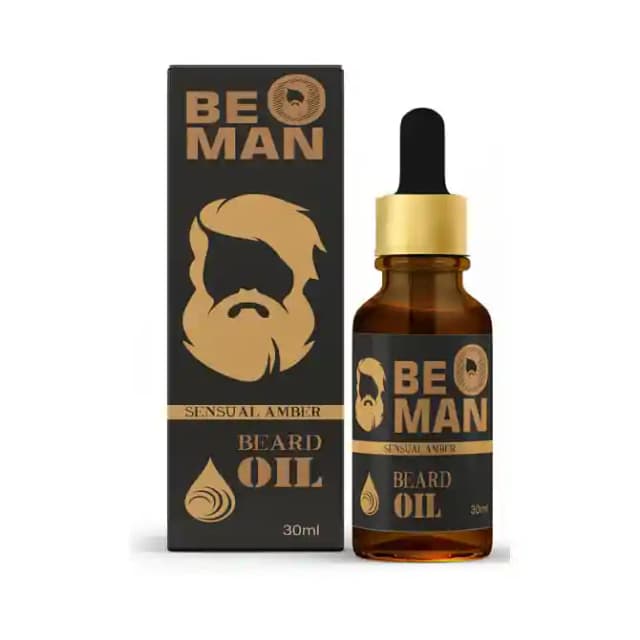 Be O Man Beard Oil Sensual Amber (1 Bottle of 30 ml Oil)