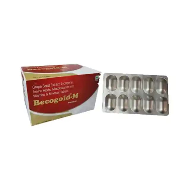 Becogold M (1 Strip Of 10 tablets)