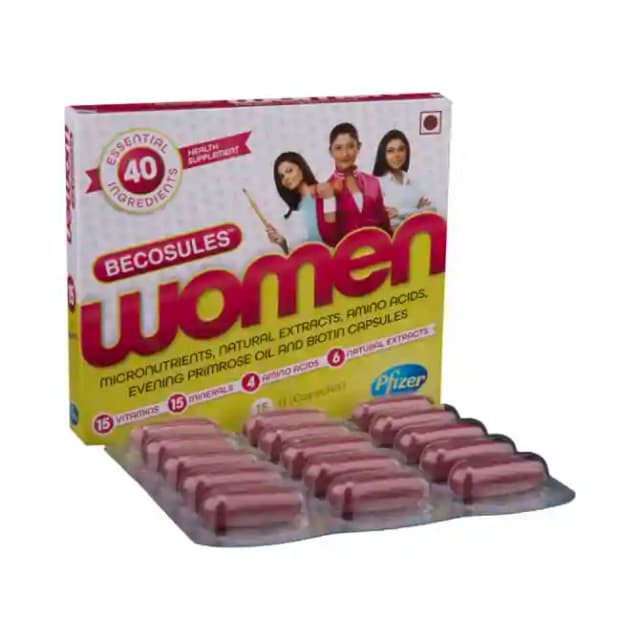 Becosules Women (15 Capsules in 1 strip)