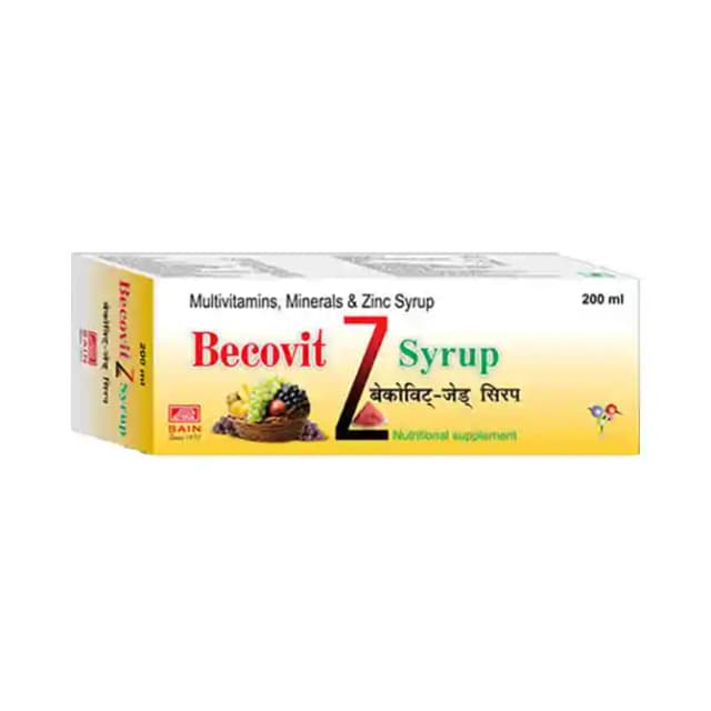 Becovit Syrup (1 Bottle of 200 ml Syrup)