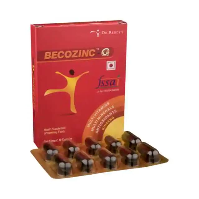 Becozinc G (10 Capsules in 1 strip)