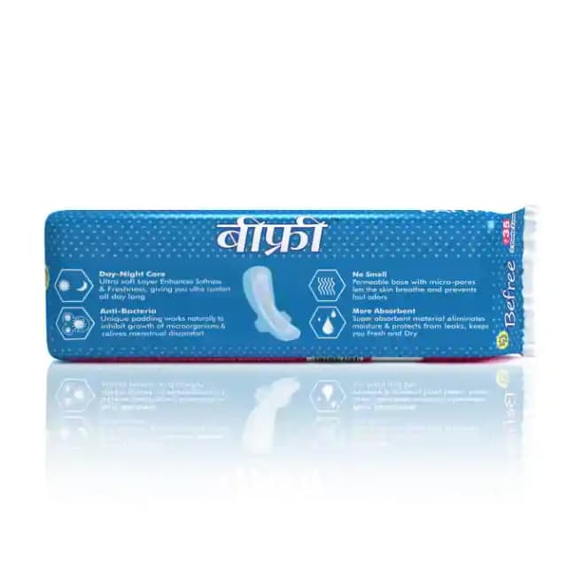 Befree Sanitary Pads XL (1 Packet Of 6 pads)