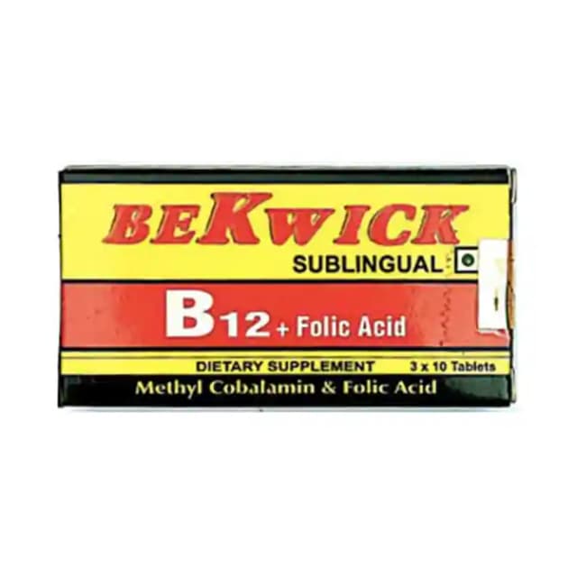 Bekwick Sublingual (1 Strip Of 30 Sublingual tablets)