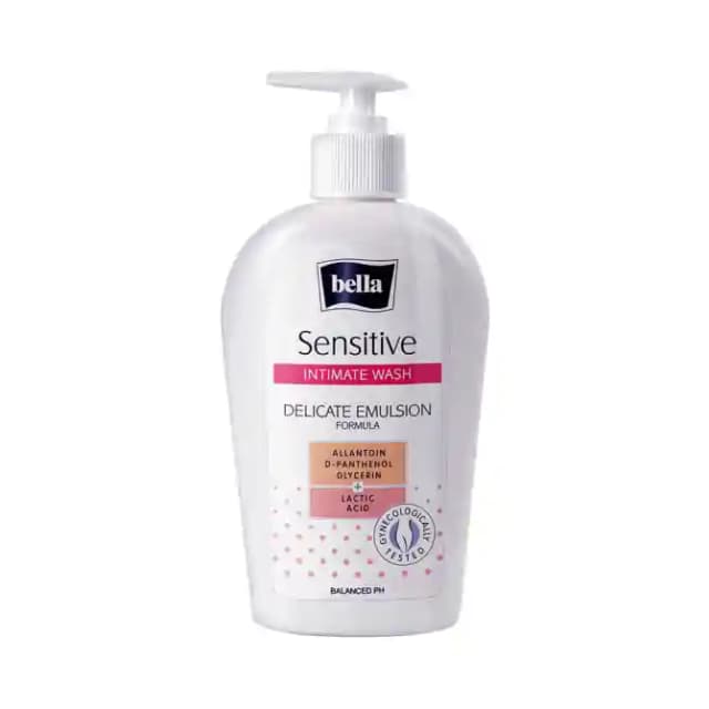 Bella Intimate Wash Sensitive (1 Pump Bottle of 300 ml Vaginal Wash)