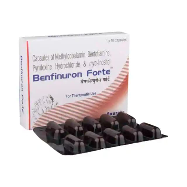 Benfinuron Forte (1 Strip Of 10 capsules)