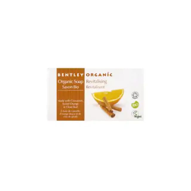 Bentley Organic Revitalising Soap (1 Box Of 150 gm Soap)
