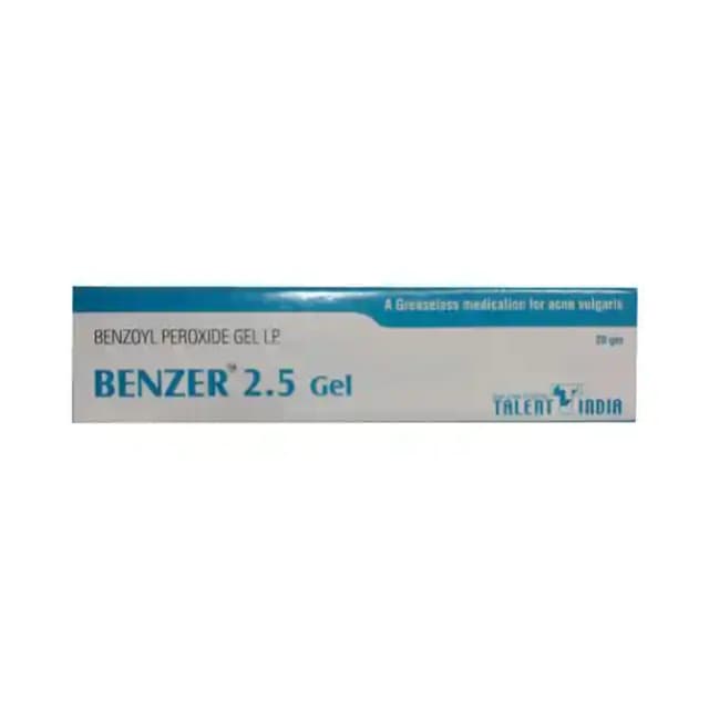 Benzer 2.5 Gel (1 Tube Of 20 gm Gel)