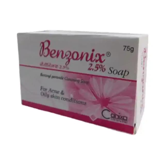 Benzonix Soap (1 Packet Of 75 gm Soap)