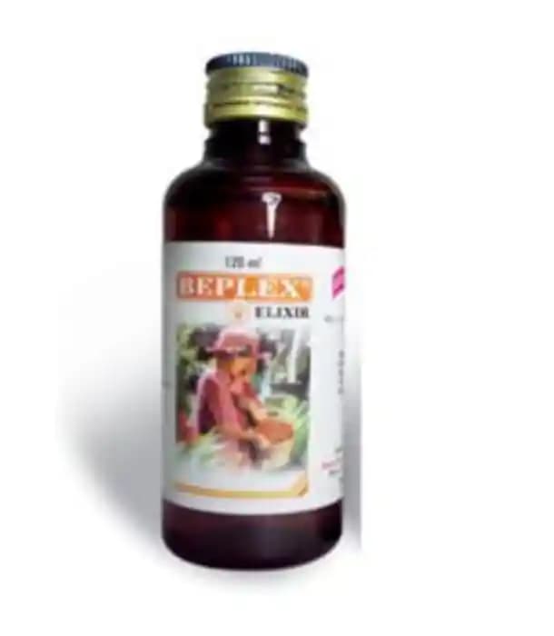 Beplex Plus Elixir (1 Bottle of 120 ml Elixir)