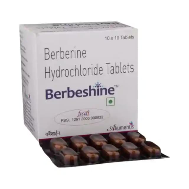 Berbeshine (1 Strip Of 10 tablets)