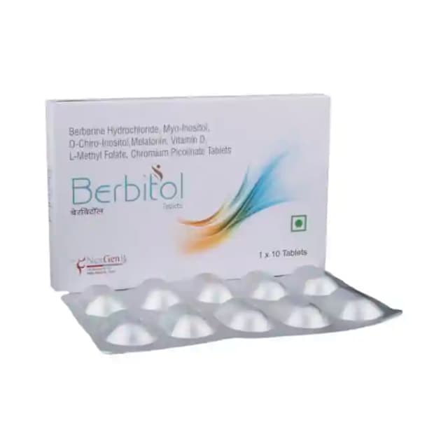 Berbitol (1 Strip Of 10 tablets)