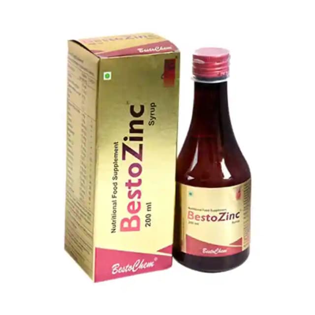 Bestozinc Syrup (1 Bottle of 200 ml Syrup)